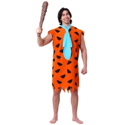 RUBIE'S Rubies Costume Co The Flintstones Fred Flintstone Costume, Brown, Standard In Multicolor