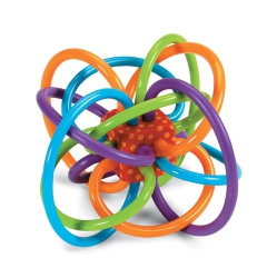 MANHATTAN TOY Winkel Rattle And Sensory Teether Toy