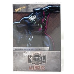 UPPER DECK 2024 Skybox Metal Universe Marvel Avengers Blaster Box (36 Trading Cards)