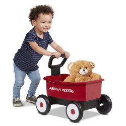 RADIO FLYER My 1St Wagon With Teddy Bear In Red