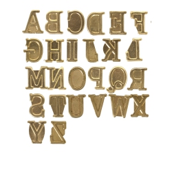 WALNUT HOLLOW Hotstamps Alphabet Set