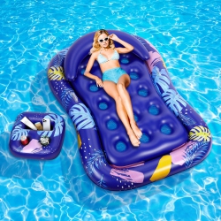 MOKO Inflatable Pool Floats for Adult, Pool Lounger Float Raft Swimming Pool Floaties Toys for Party Lake Summer Beach