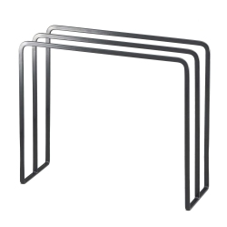 YAMAZAKI Dish Home Dishcloth Hanger | Steel | Towel Holder, One Size In Black