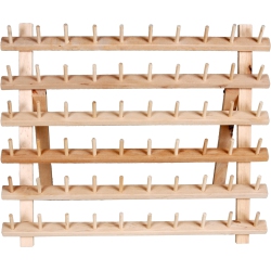 DRITZ Wooden Thread Rack, 1 Count, Smooth Wood
