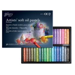 MUNGYO Gallery Soft Oil Pastel for Artist Premium 36 Colors Drawing Mopv36