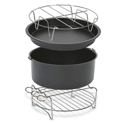 TEFAL T-Fal Easy Fry Air Fryer, Air Fryer Accessory Pack, Dishwasher Safe, 4 Pieces