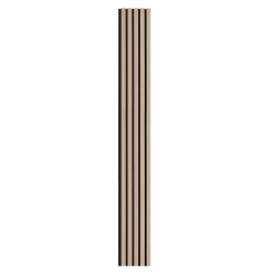 VEVOR 7.9 X 94.5 Inch Wood Slat Acoustic Panels, Mdf Accent Wooden Wall Panels for Modern Interior Wall Decor, Faux Wood Wall Board Panels for Noise