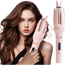 MYACUC Automatic Hair Curler 28MM Barrel Fast Heating Rotating Curling Iron Wand With 4 Adjustable Temps Auto Shut-Off Hair Styling Tool