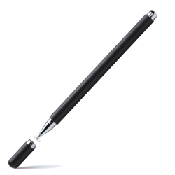 THE WAY Magnetic Single-Use Capacitive Touch Pen, Transparent Disc Touch Screen Stylus, Mobile Phone Tablet Stylus - In Black