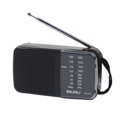 GREEN SCENIC Old Radio Retro Nostalgic Multi-Band Shortwave Radio Portable Elderly Radio Pointer Tuning
