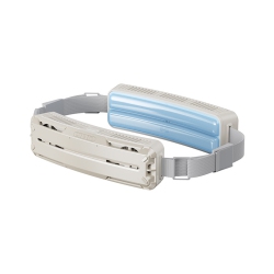 THE WAY New Ice Waist Fan Outdoor Sports Portable Cooling Fan Mini USB Waist Hanging Fan Waist Charging Cooling Fan 3 Speeds Suitable for Outdoor