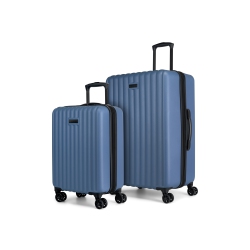 BUGATTI - Tokyo 2 Piece Hardside Luggage Set With Expansion - In Blue