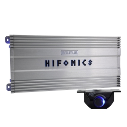 HIFONICS Bg-4000.1D Brutus Gamma Mono D 4000W Car Audio Subwoofer Amp, Bass Knob
