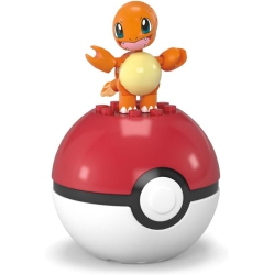 MATTEL Mega Pokémon Construction Toy Pokémon Evergreen Charmander Ball for Kids Ages 6 And Up