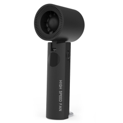 THE WAY Turbine Handheld Fan, Outdoor Extremely Fast Violent Neck Hanging Folding Portable USB Charging Small Fan, Cooling Handheld Bladeless Fan