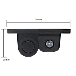 THE WAY Smart HD Car Camera Reversing Radar 2 In 1, HD Waterproof Car Rear View Detector Probe Reversing Camera With Radar Automatic Parking Sensor