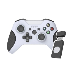 THE WAY Xbox One Controller, Xbox One Wireless Controller, 2.4G With Headphone Jack Xbox One Game Controller - In White