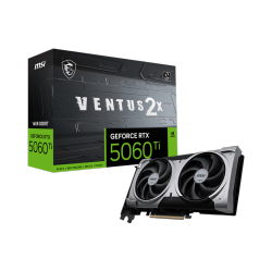 MSI Geforce Rtx 5060 Ti 16G Ventus 2X Plus Graphics Card - 16GB Gddr7, 128-Bit, Displayport X 3 2.1A, HDMI 2.1B