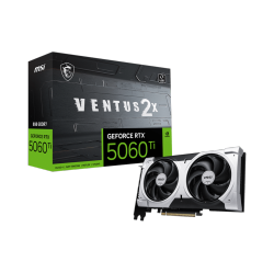 MSI Geforce Rtx 5060 Ti 8G Ventus 2X Plus Graphics Card - 8GB Gddr7 (28GBps/128-Bit), PCie 5.0, HDMI 2.1B, Displayport 2.1B