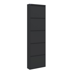 CEHA CANADA Ayk 5-Door Metal Shoe Cabinet - Dark In Gray