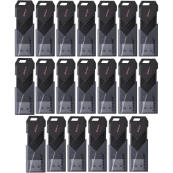 KINGSTON 64GB Datatraveler Exodia Onyx USB 3.2 Flash Drive (Matte Black) (20-Pack)