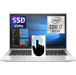 HP Refurbished (Excellent) - Elitebook 830 G7, 13.3" 1080P Touchscreen, Ultra Fast Intel Quad-Core I7-10610, Large 32GB Ram, 512GB SSD, Webcam/mic