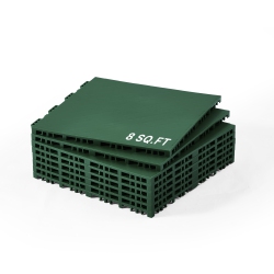 VEVOR 12 X 12 In 8 PCs Dryland Tiles for Hockey Floor Mat, Interlocking Versatile Training Surface, Dance Floor Tiles, Hockey Training Equipment