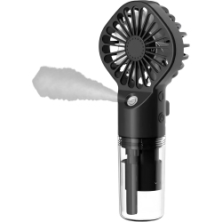 THE WAY Spray Fan Mini Handheld Small Fan USB Charging Portable Fan Spray Humidification Outdoor Fan Two In One Spray Fan Mini Fan Four Speed Beauty