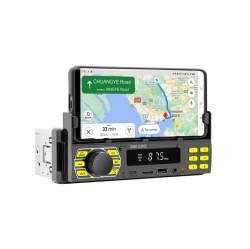 GREEN SCENIC Car Multi-Function Music Receiver Bluetooth Mp3 Player + Fm Radio Multi-Function USB Flash Drive / Sd Card Direct Plug-In Card