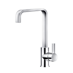 ANCONA Isla Single Hole Bathroom Faucet In Chrome