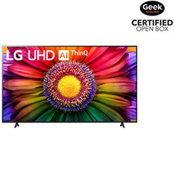 Open Box - LG 86" AI UR80 4K UHD HDR LED Smart TV (86UR8000AUA) - 2025