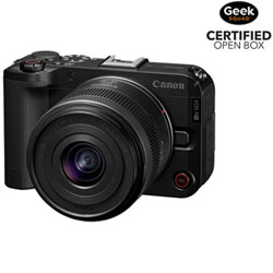 Open Box - Canon R50 V Mirrorless Camera with 14-30 IS STM PZ Lens Kit