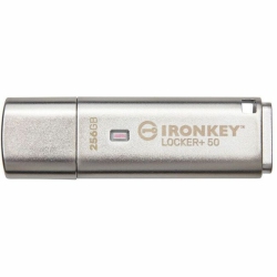 KINGSTON Ironkey+ 50 256GB USB 3.2 (Gen 1) Type A Flash Drive (Iklp50256GB)