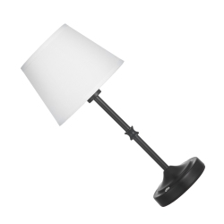 VEVOR 2 Pack Cordless Table Lamp, 5200Mah Built-In Rechargeable Battery Desk Lamp, 3-Level Brightness, Fabric Shade, 2700-3000K Color Temperature