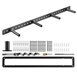VEVOR 43X6.2X1.5 Inch Floating Shelf Bracket 1 Pack, 230 Lbs/104 Kg Weight Capacity, Heavy Duty Hidden Shelf Brackets Support, Wall Mounting