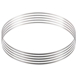 VEVOR 82.3X0.63X0.02 In Band Saw Blade, 5 PCs/pack Meat Bandsaw Blades for Replacement, Carbon Steel Blade, Blade Wrapped By Rust-Proof Paper, Fit