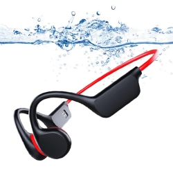 MYACUC Bluetooth Bone Conduction Headphones Swimming Ipx8 Waterproof 32GB Mp3 Player