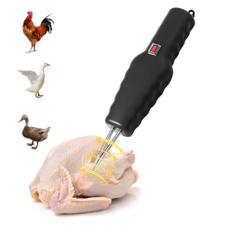 MYACUC Handheld Electric Feather Plucker, Portable Poultry Plucking Machine for Chicken, Duck, Goose, And Other Birds