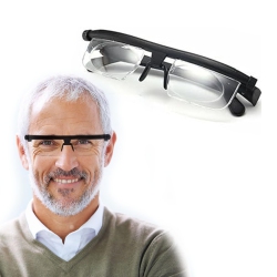 MYACUC Adjustable Reading Glasses, Flex Focus Reading Glasses for Men And Women