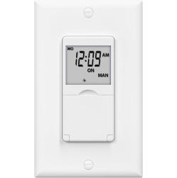 BN-LINK 7 Day Programmable In-Wall Timer Switch for Lights, Fans And Motors, Single Pole And 3 Way (Compatible \w Spdt) Both Use, Neutral Wire