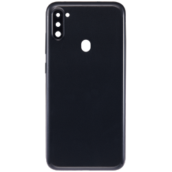 ESOURCE PARTS Replacement Back Cover W/camera Lens Compatible With Samsung Galaxy A11 (A115 / 2020) (Aftermarket +) (Black)