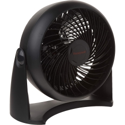7" TurboForce POWER+ Desk/Table Fan, Air Circulator for Small Bedroom, Portable, Wall Mountable, Energy Saving, 3 Speeds in Black