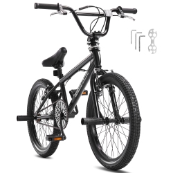 VEVOR 20-Inch Bmx Bike, Wheel Freestyle Bike, Bmx Race Bike \w 360° Rotor And 4 Pegs, Beginner-Level Bmx to Advanced Riders, Bmx Bicycles for Men