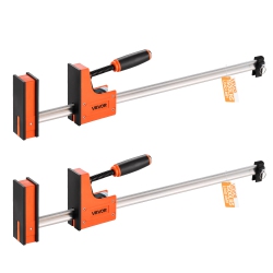 VEVOR 2-Pack Bar Clamps for Woodworking, 36 Inch Parallel Clamp Set, F-Clamp \w 1500 Lbs Load Limit, Even Pressure, High-Strength Plastic And Carbon