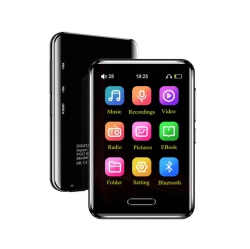 THE WAY 2025 New 2.8 Inch Metal Mp3 Player Student Touch Bluetooth Mp4 Lossless Card Music Player Lossless Sound Quality Digital Audio Player