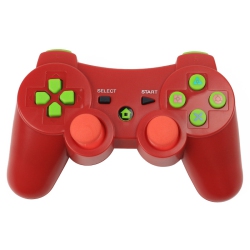 THE WAY Ps3 Game Controller, Wireless Bluetooth Game Controller, Wireless Game Controller Joystick Game Controller - In Red