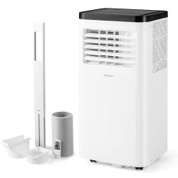 COSTWAY 8000/10000 Btu Portable Air Conditioner With Fan And Dehumidifier Remote Control