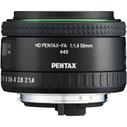 PENTAX HD -Fa 50Mmf1.4, Single-Focus, Standard Lens for Use With K-Mount Digital Slr Cameras