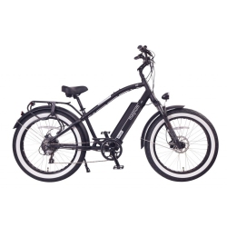 MAGNUM Ranger Electric Fat Tire Bike – Matte – 48V 21Ah Battery, 750W Motor – All-Terrain 4" Wide Tires for Sand, Gravel & Rough Roads. In Black
