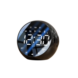 THE WAY T2 Bluetooth Speaker Home Alarm Clock Card Radio Mini Portable Smart RGB Alarm Clock Smart Bluetooth Speaker Audio High Volume